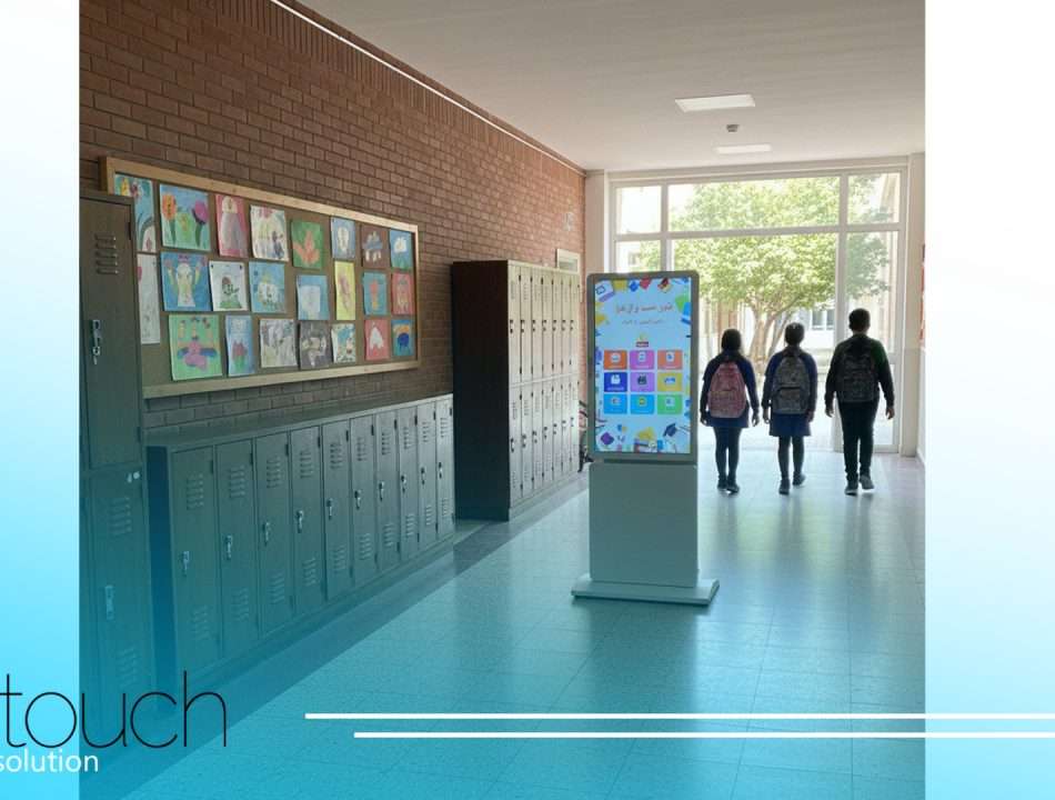 نمایشگر لمسی مدارس