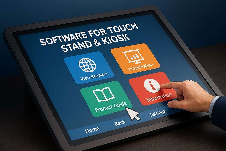 نرم افزار های مناسب استند و کیوسک لمسی 2
