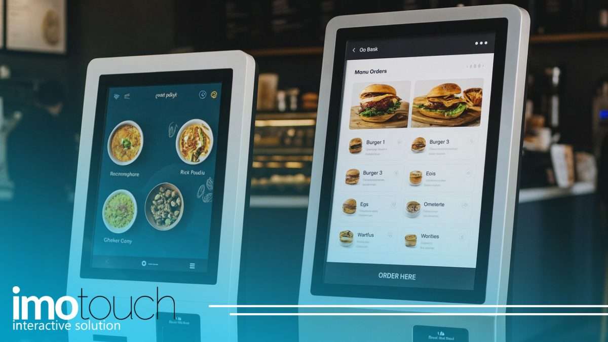 تفاوت کیوسک سفارش گیر ایرانی و وارداتی