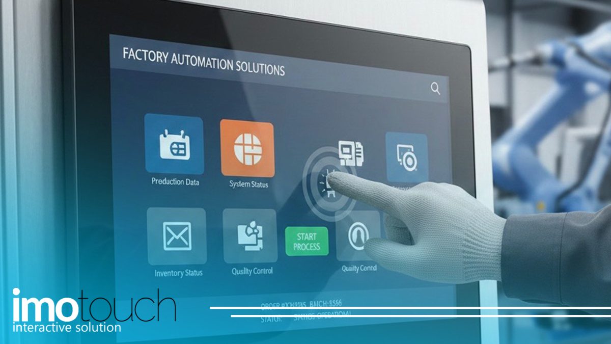 مزایای انتخاب مانیتور لمسی OEM برای کسب و کار شما