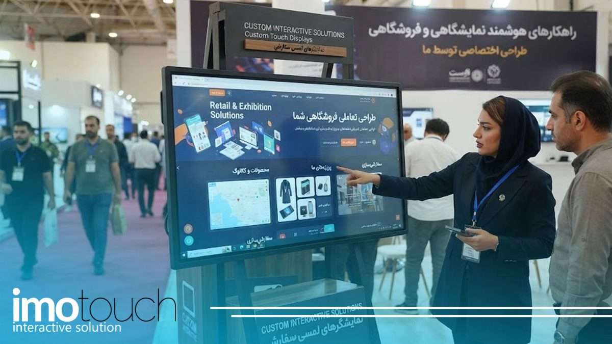سفارش مانیتور لمسی سفارشی برای پروژههای فروشگاهی و نمایشگاهی